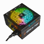 GAMDIAS KRATOS M1-750B, 750W, 80+ Bronze,  Aktif PFC, RGB, GAMING, ATX, Power Supply (PSU) - Görsel 4