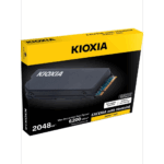KIOXIA EXCERIA HEATSINK G4, LSC11K2T04G8, 2TB, 6200/4900, Gen4, NVME PCIe M.2 2280, SSD,(Soğutuculu)
