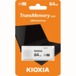KIOXIA U301W 64GB USB 3.2 Gen1 TransMemory Flash Disk (Beyaz)