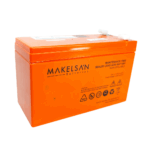 MAKELSAN 12V 9Ah, Bakımsız, Kuru Akü. UPS için Uygundur. - Görsel 3