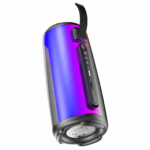 MIKADO MD-17BT CAPELLA, 10W, Taşınabilir, USB/AUX/BT/TF, RGB Işıklı, Transparan, 1800mAh, Mikrofon, Karaoke, Bluetooth Speaker, - Görsel 2