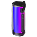 MIKADO MD-17BT CAPELLA, 10W, Taşınabilir, USB/AUX/BT/TF, RGB Işıklı, Transparan, 1800mAh, Mikrofon, Karaoke, Bluetooth Speaker, - Görsel 4