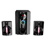 MIKADO MD-95BT, 20W, 2+1, Masaüstü, FM/BT/SD/USB, RGB Aydınlatma, Siyah Kasa, Speaker - Görsel 2