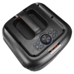 MIKADO MD-BT51 BOMBIX, 60W, Taşınabilir, BT/USB/TF/TWS, RGB Aydınlatma, Dahil Batarya, Toplantı, Parti, Açık Hava Speaker. Kablolu Mikrofon Hediyeli - Görsel 4