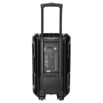 MICROLAB M63, 120W, Taşınabilir, BT/USB/AUX/TF/TWS, RGB Işıklı, Batarya, 2adet UHF Mikrofon, Karaoke/Parti, Bluetooth Speaker, - Görsel 3