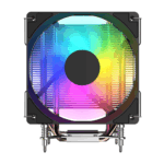 FSP NC3, ARGB, 120mm, CPU, Kule Tipi Hava Soğutma, Sessiz Çalışma, Doğrudan Temas Tasarımlı 4 adet Bakır Isı Borusu, (AMD AM4-AM5 ve INTEL Tüm işlemciler ile uyumlu) - Görsel 2