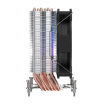 FSP NC5, ARGB, 120mm, CPU, Kule Tipi Hava Soğutma, Sessiz Çalışma, Doğrudan Temas Tasarımlı 6 adet Bakır Isı Borusu, (AMD AM4-AM5 ve INTEL Tüm işlemciler ile uyumlu) - Görsel 5