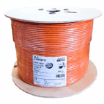 NEXANS NEX1611TF5, TURUNCU, CAT6, 500M, 23AWG (0,58mm), UTP, %100 Bakır, LSZH Halogen Free, Makara, Kablo - Görsel 2