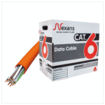 NEXANS NEX1611TFA, TURUNCU, CAT6, 305M, 23AWG (0,58mm), UTP, %100 Bakır, LSZH Halogen Free, Kablo