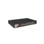 HILOOK NS-0326P-230(B), 24Port, Megabit, PoE 230W, 1 Port GigaBit Lan, 1 Port GigaBit SFP, Long Range 250Metre, Yönetilemez, Masaüstü Switch - Görsel 2