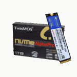 TwinMOS NVMe1TB2280AP, AlphaPro, 1TB, 3600-3250Mb/s, Gen3, NVMe PCIe M.2 2280, SSD, TLC, 3DNAND