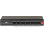 DAHUA PFS3010-8ET-65, 8 Port, MegaBit, PoE 65W, 2 Port Uplink, Yönetilemez, Masaüstü Switch