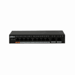 DAHUA PFS3010-8ET-96, 8 Port, MegaBit, PoE 96W, 2 Port GigaBit Uplink, Yönetilemez, Masaüstü Switch