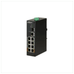 DAHUA PFS3110-8ET-96-V2, 8 Port, Megabit, PoE 96W, 1 Port Gigabit Uplink, 1 Port Gigabit SFP, Yönetilemez, Masaüstü Switch - Görsel 2
