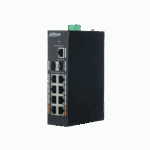 DAHUA PFS3211-8GT-120, 8 Port, Gigabit, PoE 120W, 1 Port GigaBit Uplink, 2 Port GigaBit SFP,  Yönetilemez, Rack Mount Switch