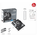 ASUS PRIME B760M-R D4, 2xDDR4, 2x M.2, HDMI, 12-13-14.Nesil, LGA1700 Soket, Anakart - Görsel 5