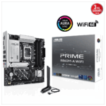 ASUS PRIME B860M-A WIFI, 4xDDR5 2x M.2, HDMI, 2xDP, Wİ-Fİ 6E, Bluetooth v5.3, Type-C, Intel Core Ultra CPU(Seri 2), LGA1851 Soket Anakart