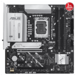 ASUS PRIME B860M-A WIFI, 4xDDR5 2x M.2, HDMI, 2xDP, Wİ-Fİ 6E, Bluetooth v5.3, Type-C, Intel Core Ultra CPU(Seri 2), LGA1851 Soket Anakart - Görsel 2