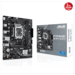 ASUS PRIME H610M-F D4 R2.0, 2xDDR4, M.2, HDMI, 12-13.14.Nesil, LGA1700 Soket, Anakart