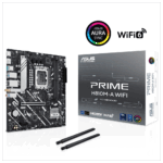 ASUS PRIME H810M-A WIFI, 2xDDR5, 2x M.2, HDMI, DP, Wi-Fi 6, Bluetooth 5.3, Intel Core Ultra CPU(Seri 2), LGA1851 Soket, ATX Anakart