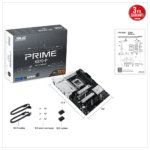 ASUS PRIME X870-P, 4xDDR5, 4xM.2, HDMI, DP, Type-C, AM5 Soket GAMING Anakart - Görsel 5