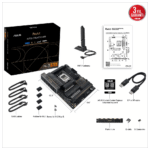 ASUS PROART X870E-CREATOR WIFI, 4xDDR5, 4xM.2, HDMI, DP, Type-C, PCIe 5.0, Wi-Fi 7, Bluetooth v5.4, AM5 Soket GAMING Anakart - Görsel 5