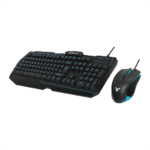 QUANTUM QG-Q6168, USB Kablolu, 3 Renk Arkadan Aydınlatmalı, Türkçe Q, 3600Dpi Mouse, Gaming Klavye Mouse Set (Siyah) - Görsel 5