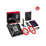 ASUS ROG STRIX B850-E GAMING WIFI, 4xDDR5, 5x M2, HDMI, DP, 2xType-C, Wi-Fi 7, Bluetooth v5.4, AM5 Soket GAMING Anakart - Görsel 5