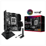 ASUS ROG STRIX X870-I GAMING WIFI, 2xDDR5, 2xM.2, HDMI, DP, Type-C, Wi-Fi 7, Bluetooth v5.4, Mini ITX, AM5 Soket GAMING Anakart