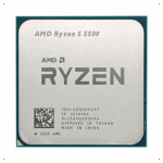 AMD RYZEN 5 5500 6 Core, 3,60-4.20GHz, 19Mb Cache,  65W, AM4 Soket, TRAY, (Dahili Grafik YOK, Fan YOK) - Görsel 2