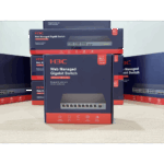 H3C S1600V2-10P-HPWR, 8 Port, GigaBit, PoE 125W, L2, 1 Port GigaBit Uplink, 1 Port GigaBit SFP, Web Yönetilebilir, Masaüstü Switch - Görsel 3