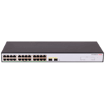 H3C S1600V2-26P-HPWR, 24 Port, GigaBit, PoE 370W, L2, 2 Port GigaBit SFP, Web Yönetilebilir, Masaüstü Switch