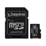 KINGSTON SDCS2/128GB, CANVAS, V10, CL10, 100Mb/s, MicroSD Kart Bellek (SD Adaptörlü) - Görsel 2