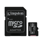KINGSTON SDCS2/64GB, CANVAS, V10, CL10, 100Mb/s, MicroSD Kart Bellek (SD Adaptörlü) - Görsel 3