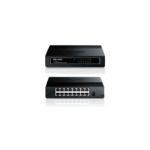 TP-LINK TL-SF1016D, 16 Port, MegaBit, Yönetilemez, Masaüstü Switch