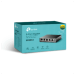TP-LINK TL-SG105PE, 5 Port, GigaBit, 4 Port Poe, 65W, Easy Smart, Yönetilebilir, Metal Kasa, Masaüstü Switch - Görsel 2