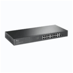 TP-LINK SG1218MP, 16 Port, Gigabit, PoE 250W, 2 Port Gigabit Combo SFP, Rackmount, Yönetilemez, Switch - Görsel 2