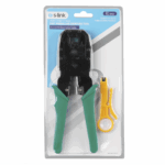 S-LINK SL-315, RJ45/RJ12/RJ11 Üçlü Pense, Kablo Ucu Konnektör Sıkma Pensesi - Görsel 4