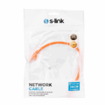 S-LINK SL-CAT6030TR CAT6 Patch 30CM Kablo(Turuncu) - Görsel 3