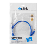 S-LINK SL-CAT606BL CAT6 Patch 60CM Kablo (Mavi) - Görsel 3