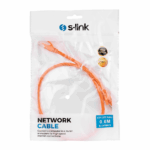 S-LINK SL-CAT606TR CAT6 Patch 60CM Kablo (Turuncu) - Görsel 3
