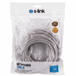 S-LINK SL-CAT610, CAT6, Patch, 10Mt, Kablo (Gri)