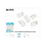 S-LINK SL-COB25P, RJ45, Yeni Nesil JAC, UTP, CAT6, (100lü PAKET) - Görsel 2