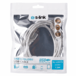 S-LINK SL-U2015 USB Yazıcı Kablosu 1,5 Metre - Görsel 4