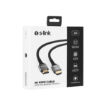 S-LINK SLX-HD4K03, 4K UHD, HDMI v2.0, 3mt. 60Hz. Metal Uçlu, Kablo - Görsel 4
