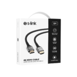 S-LINK SLX-HD4K05, 4K UHD, HDMI v2.0, 5mt. 60Hz. Metal Uçlu, Kablo - Görsel 4