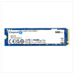 KINGSTON SNV3S/500G, NV3, 500GB, 5000/3000, Gen4, NVME PCIe M.2 2280, SSD