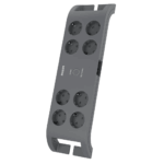 PHILIPS SPN3180A/62, 8 Soket, Akım Korumalı Priz, 900 Joules, 2Mt Kablo, (Gri)