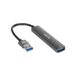 S-LINK SW-U322, USB3.0 to 2xUSB 2.0, 1xUSB 3.0, 1xType-C, Metal, USB HUB - Görsel 3