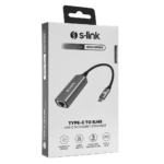 S-LINK SW-U336, GigaBit, Type-C to RJ45, Metal, Ethernet Kartı - Görsel 3
